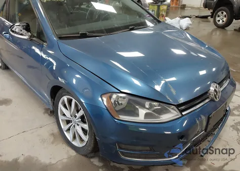 2016 Volkswagen Golf Sportwagen Tsi Se 4-Door z USA, uszkodzony, nr VIN 3VWC17AU2GM522363